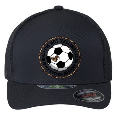 My Soccer Grammy Voice Grammy Of A Soccer Player Grammy Gift Flexfit Unipanel Trucker Cap