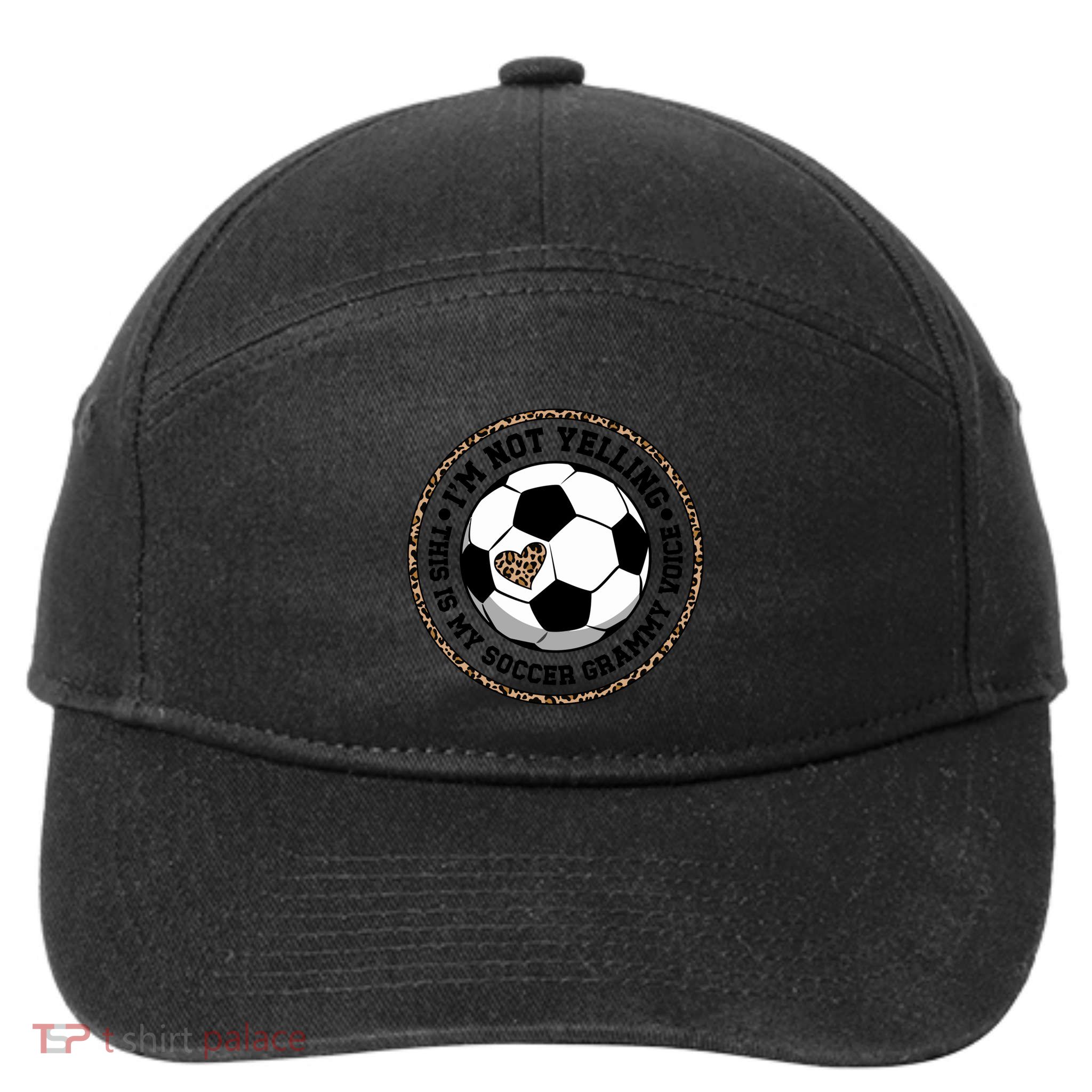 My Soccer Grammy Voice Grammy Of A Soccer Player Grammy Gift 7-Panel Snapback Hat