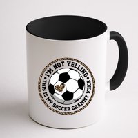 My Soccer Grammy Voice Grammy Of A Soccer Player Grammy Gift Mug