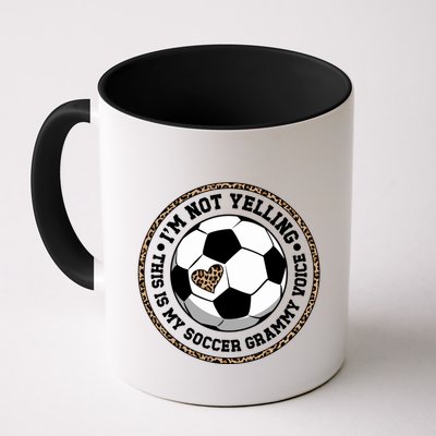My Soccer Grammy Voice Grammy Of A Soccer Player Grammy Gift Mug