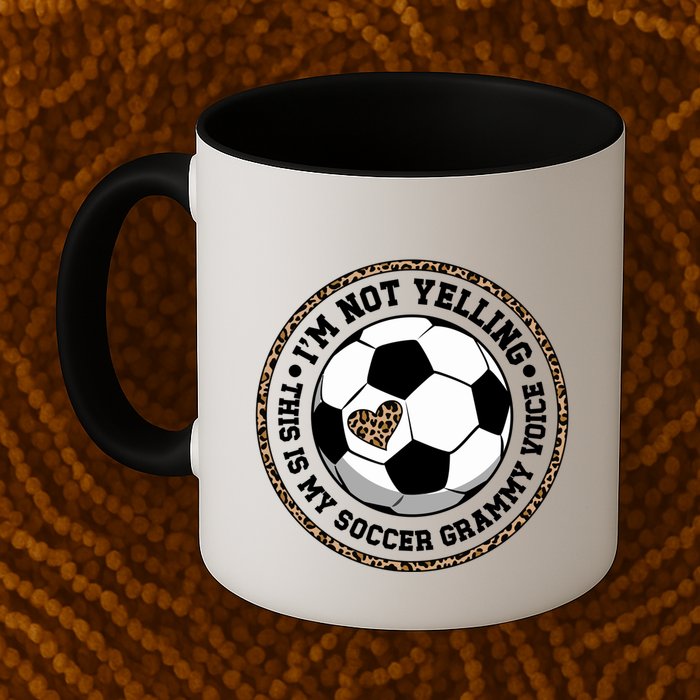 My Soccer Grammy Voice Grammy Of A Soccer Player Grammy Gift Mug