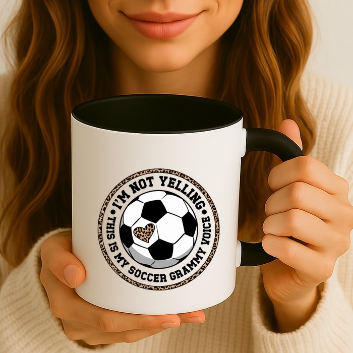 My Soccer Grammy Voice Grammy Of A Soccer Player Grammy Gift Mug