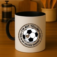 My Soccer Grammy Voice Grammy Of A Soccer Player Grammy Gift Mug