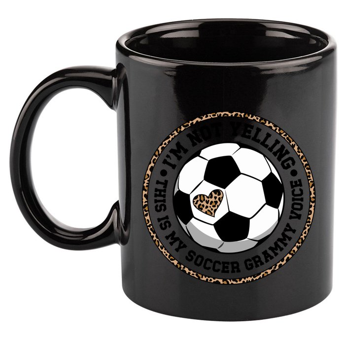 My Soccer Grammy Voice Grammy Of A Soccer Player Grammy Gift 11oz C Handle Ceramic Mug