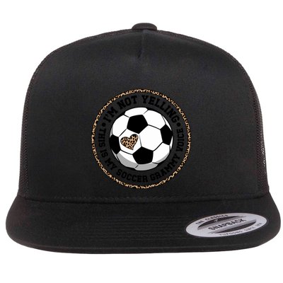 My Soccer Grammy Voice Grammy Of A Soccer Player Grammy Gift Flatbill Hat