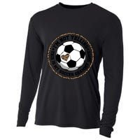 My Soccer Grammy Voice Grammy Of A Soccer Player Grammy Gift Cooling Performance Long Sleeve Crew