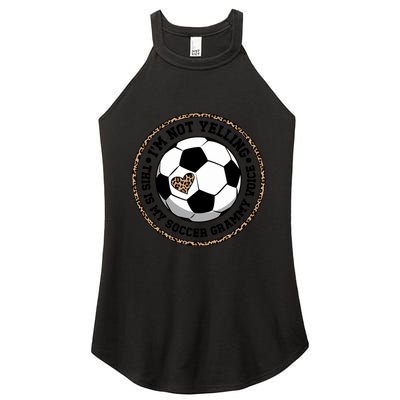 My Soccer Grammy Voice Grammy Of A Soccer Player Grammy Gift Women's Perfect Tri Rocker Tank