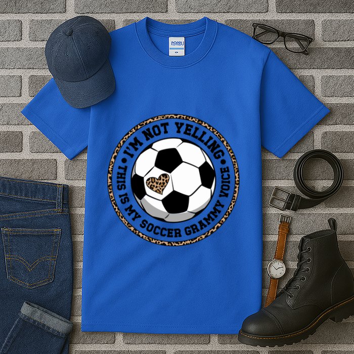 My Soccer Grammy Voice Grammy Of A Soccer Player Grammy Gift Tall T-Shirt