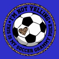 My Soccer Grammy Voice Grammy Of A Soccer Player Grammy Gift Tall T-Shirt