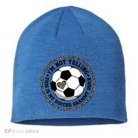 My Soccer Grammy Voice Grammy Of A Soccer Player Grammy Gift Sustainable Beanie