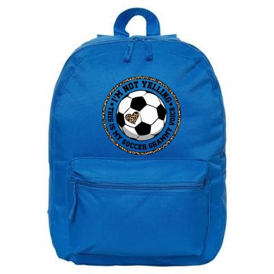 My Soccer Grammy Voice Grammy Of A Soccer Player Grammy Gift 16 in Basic Backpack