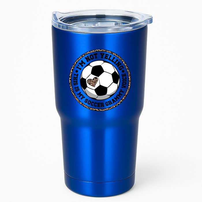 My Soccer Grammy Voice Grammy Of A Soccer Player Grammy Gift Tumbler