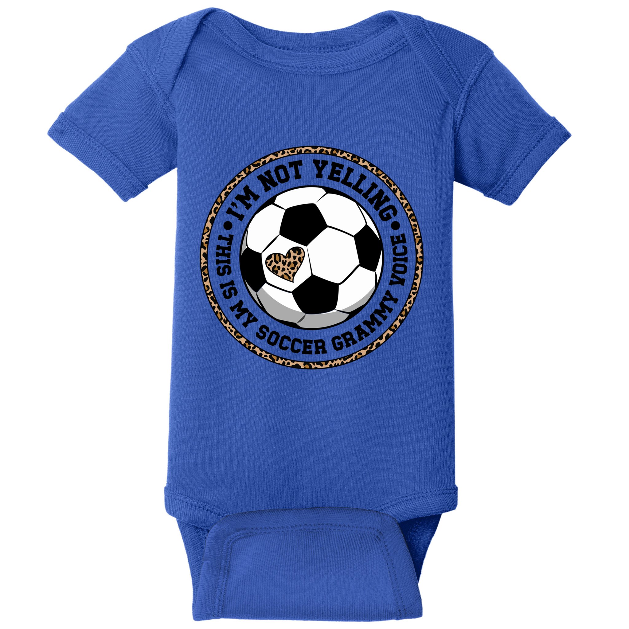 My Soccer Grammy Voice Grammy Of A Soccer Player Grammy Gift Baby Bodysuit