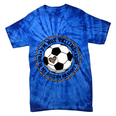 My Soccer Grammy Voice Grammy Of A Soccer Player Grammy Gift Tie-Dye T-Shirt