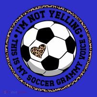 My Soccer Grammy Voice Grammy Of A Soccer Player Grammy Gift Tank Top