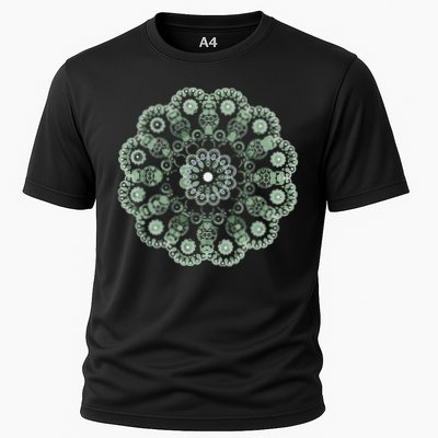 Mandala Sacred Geometry Prana Art Yoga Mantra Om Good Vibe Performance Shirt