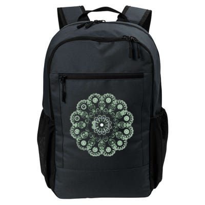 Mandala Sacred Geometry Prana Art Yoga Mantra Om Good Vibe Daily Commute Backpack