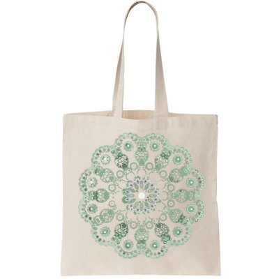 Mandala Sacred Geometry Prana Art Yoga Mantra Om Good Vibe Bag