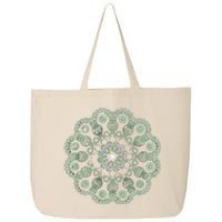 Mandala Sacred Geometry Prana Art Yoga Mantra Om Good Vibe 25L Jumbo Tote