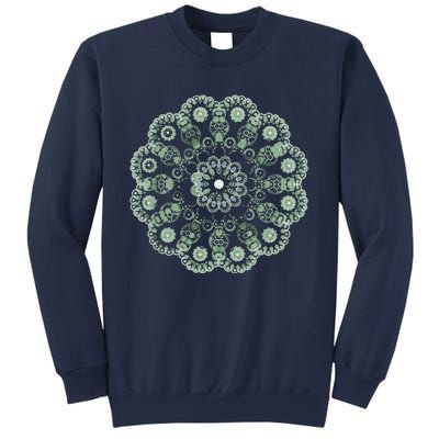 Mandala Sacred Geometry Prana Art Yoga Mantra Om Good Vibe Sweatshirt