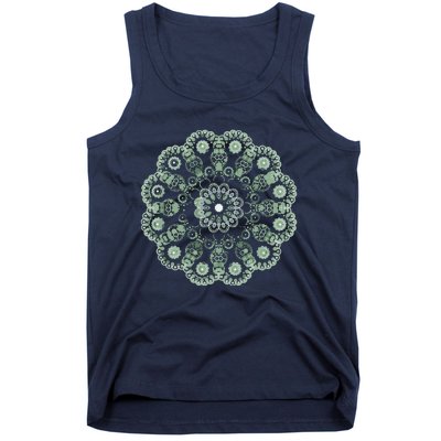 Mandala Sacred Geometry Prana Art Yoga Mantra Om Good Vibe Tank Top