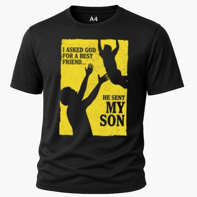 God Sent Me My Son Performance Shirt