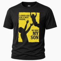 God Sent Me My Son Cooling Performance Crew T-Shirt