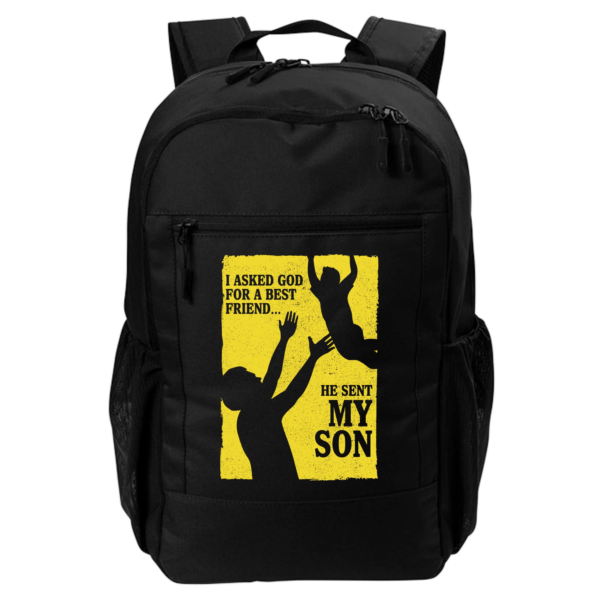 God Sent Me My Son Backpack