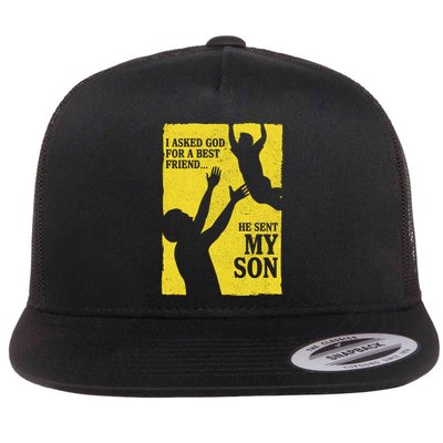 God Sent Me My Son Flatbill Hat