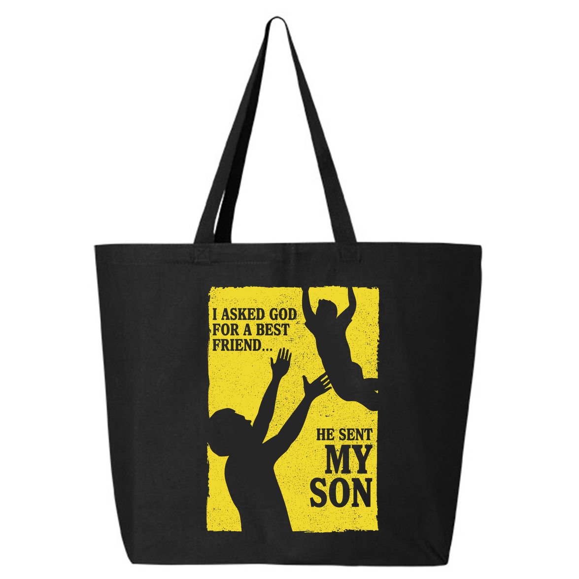 God Sent Me My Son 25L Jumbo Tote