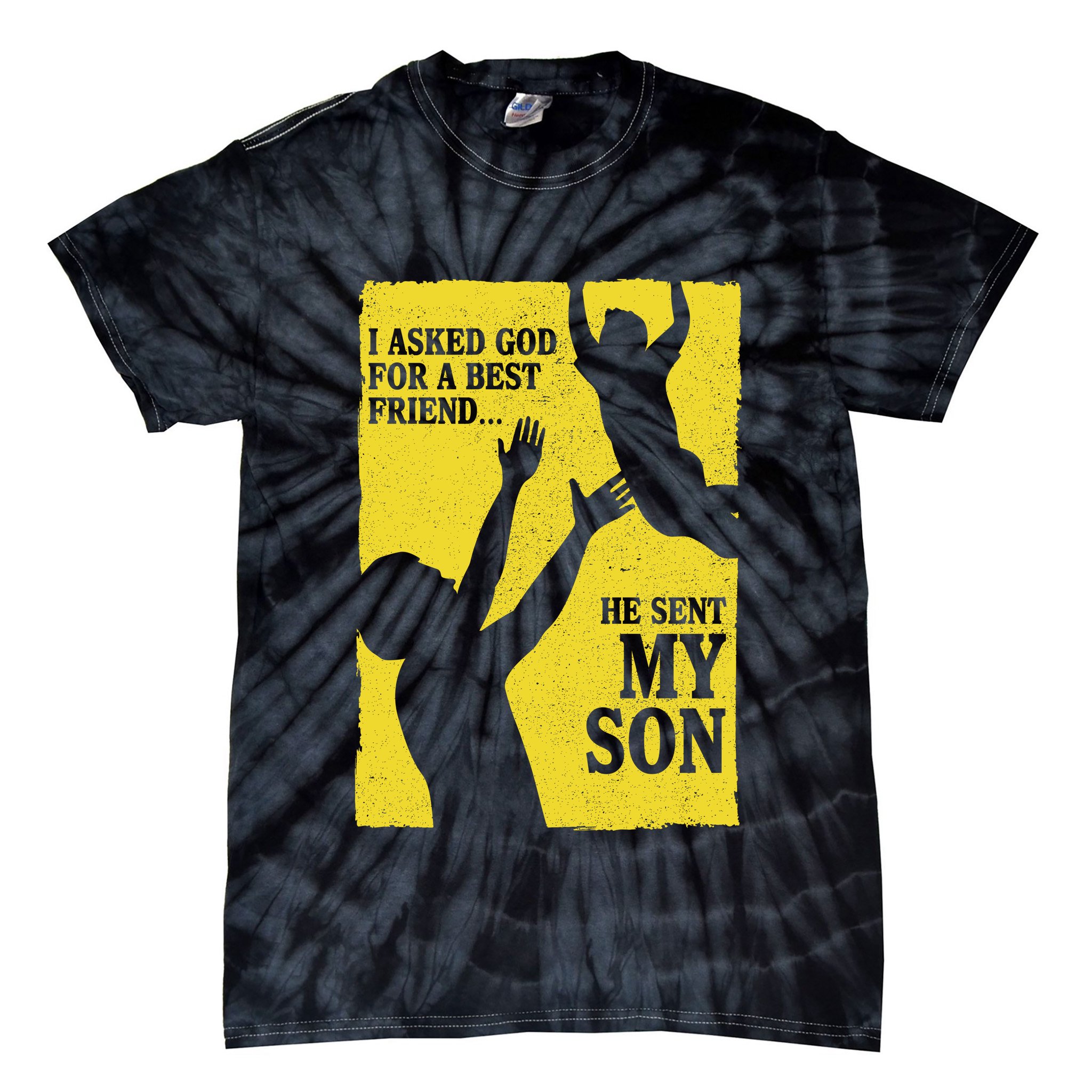 God Sent Me My Son Tie-Dye T-Shirt