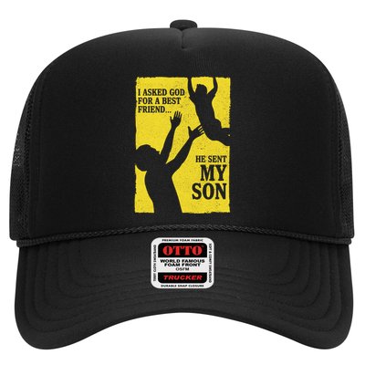 God Sent Me My Son Trucker Hat