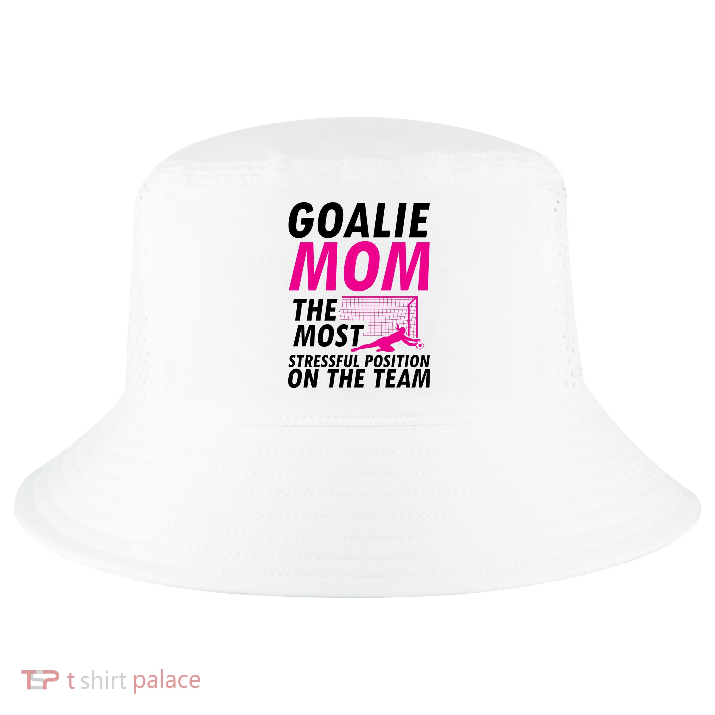 Mom Soccer Goalie Keeper Soccer Mom Meaningful Gift Cool Comfort Performance Bucket Hat