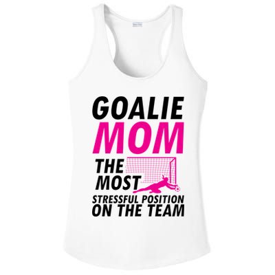 Mom Soccer Goalie Keeper Soccer Mom Meaningful Gift Ladies PosiCharge Competitor Racerback Tank