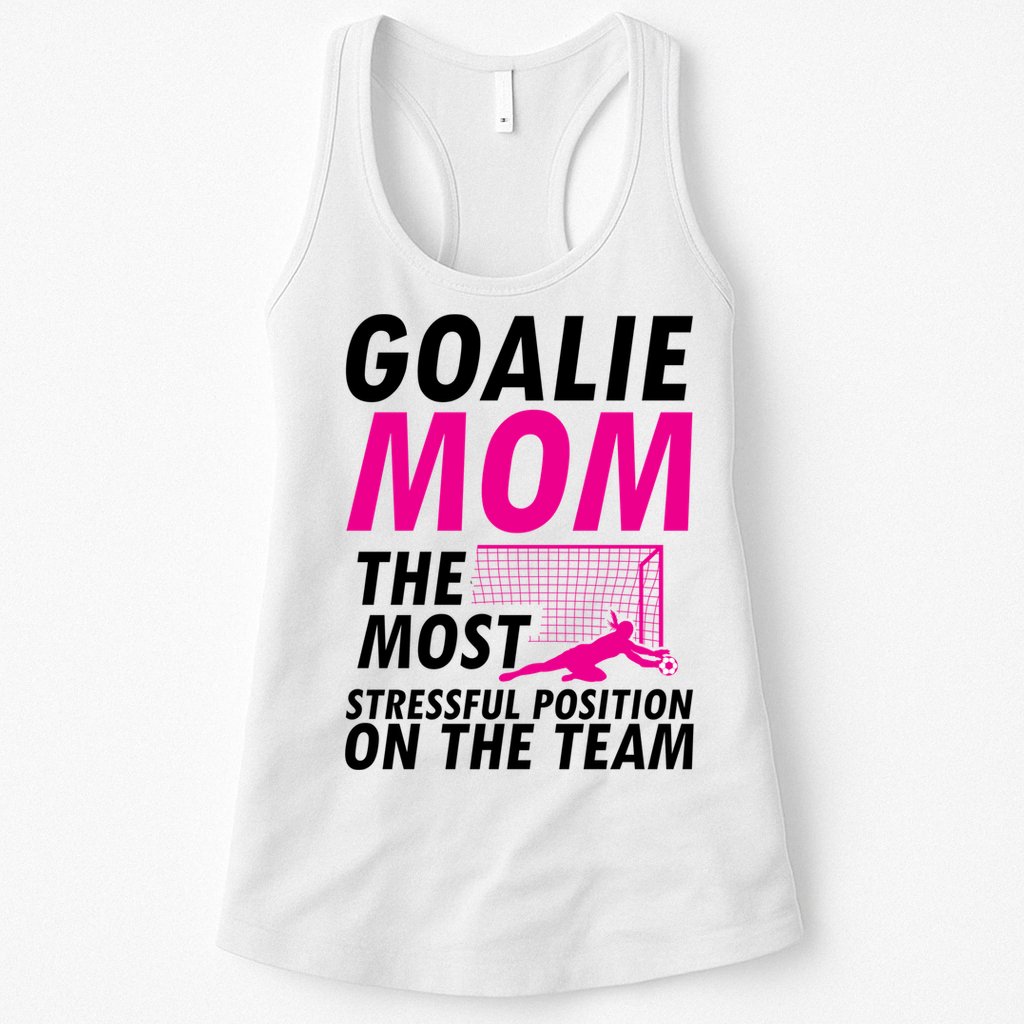 Mom Soccer Goalie Keeper Soccer Mom Meaningful Gift Womens Tank Top