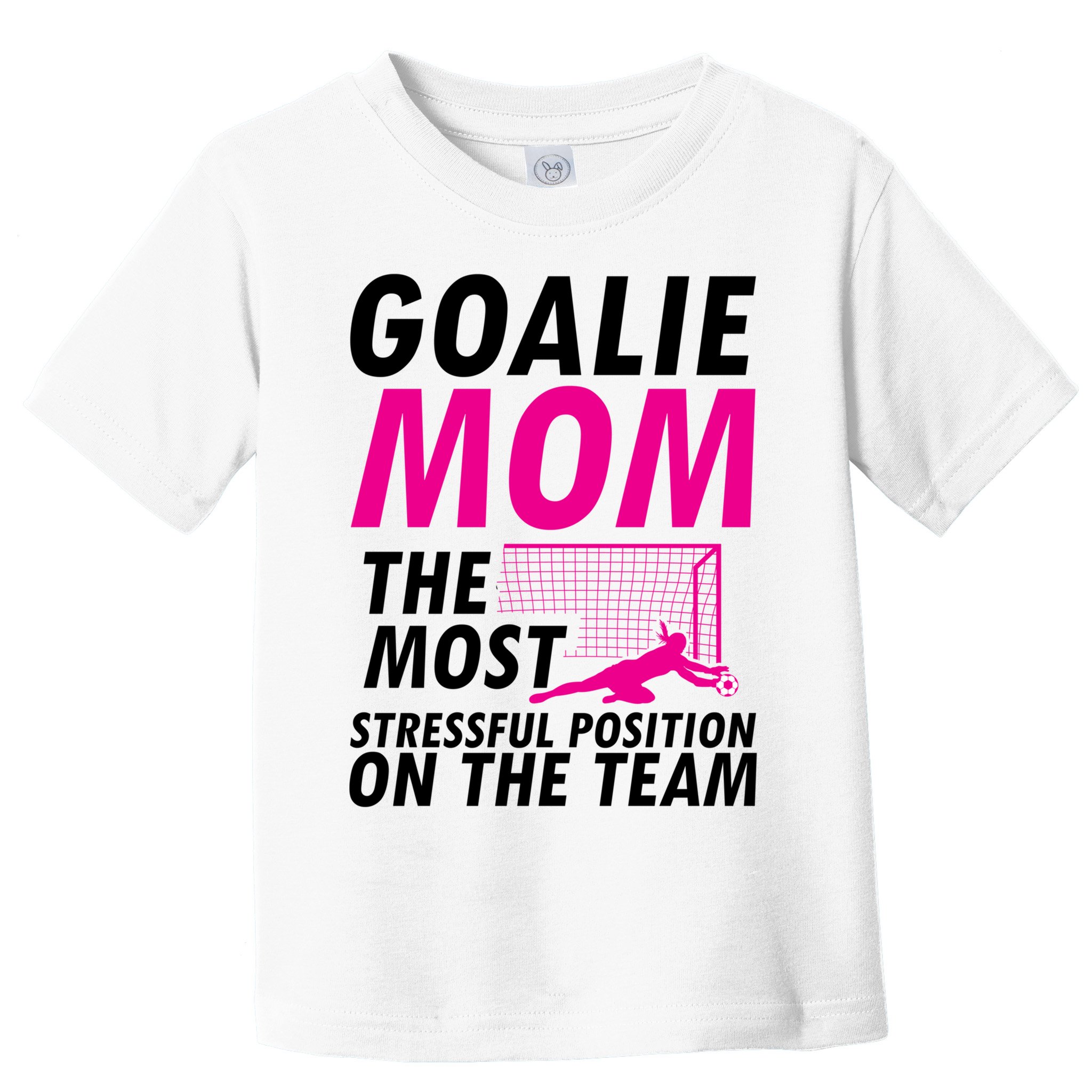 Mom Soccer Goalie Keeper Soccer Mom Meaningful Gift Toddler T-Shirt