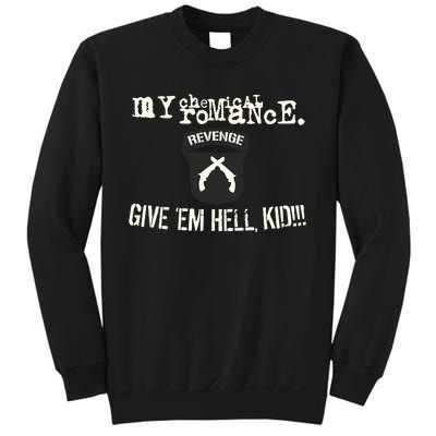 Mychemicalromance Store Give Em Hell Limited Sweatshirt