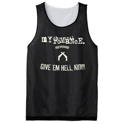 Mychemicalromance Store Give Em Hell Limited Mesh Reversible Basketball Jersey Tank