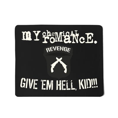 Mychemicalromance Store Give Em Hell Limited Mousepad