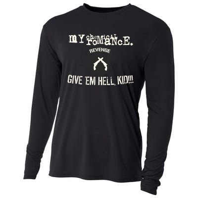 Mychemicalromance Store Give Em Hell Limited Cooling Performance Long Sleeve Crew