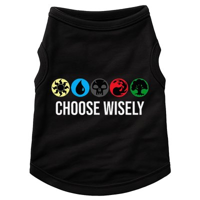 M.A.N.A Symbols Gathering Magic Choose Wisely Blue Red Green Doggie Tank