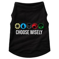 M.A.N.A Symbols Gathering Magic Choose Wisely Blue Red Green Doggie Tank