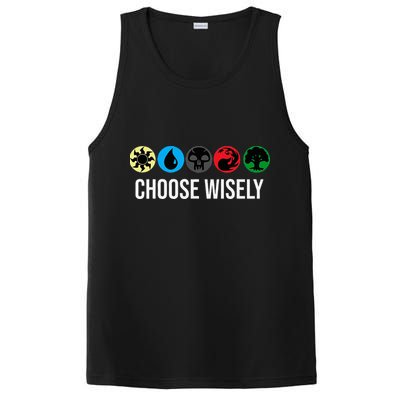 M.A.N.A Symbols Gathering Magic Choose Wisely Blue Red Green PosiCharge Competitor Tank