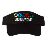 M.A.N.A Symbols Gathering Magic Choose Wisely Blue Red Green Visor