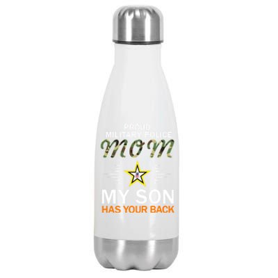 My Son Has Your Backgiftproud Mp Military Police Mom Army Gift Stainless Steel Insulated Water Bottle