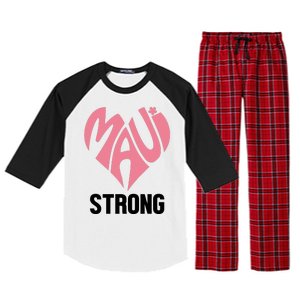 Maui Strong Hawaii Relief Raglan Sleeve Pajama Set