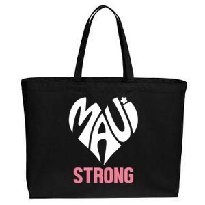 Maui Strong Hawaii Relief Cotton Canvas Jumbo Tote