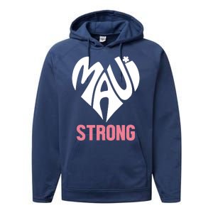 Maui Strong Hawaii Relief Performance Fleece Hoodie