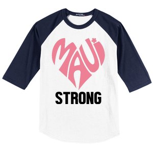 Maui Strong Hawaii Relief Baseball Sleeve Shirt