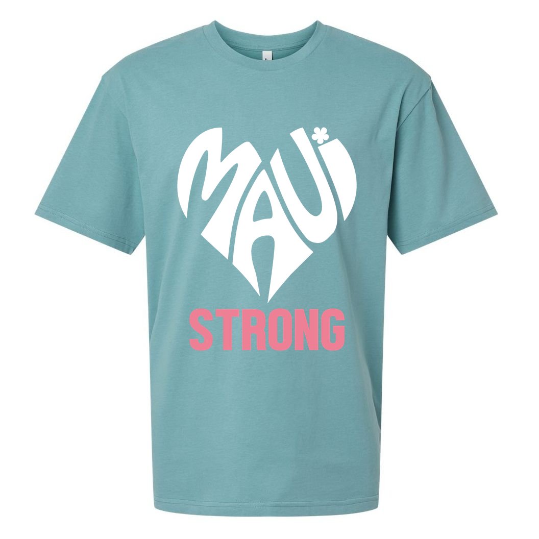 Maui Strong Hawaii Relief Sueded Cloud Jersey T-Shirt